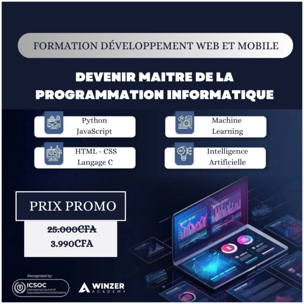 Pack de Formations en Développement Web et Mobile