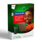 Pack de 250 dessins animés pour apprendre l’anglais et l’informatique