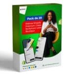 Pack de 20 thèmes premium Shopify: Créez votre boutique facilement